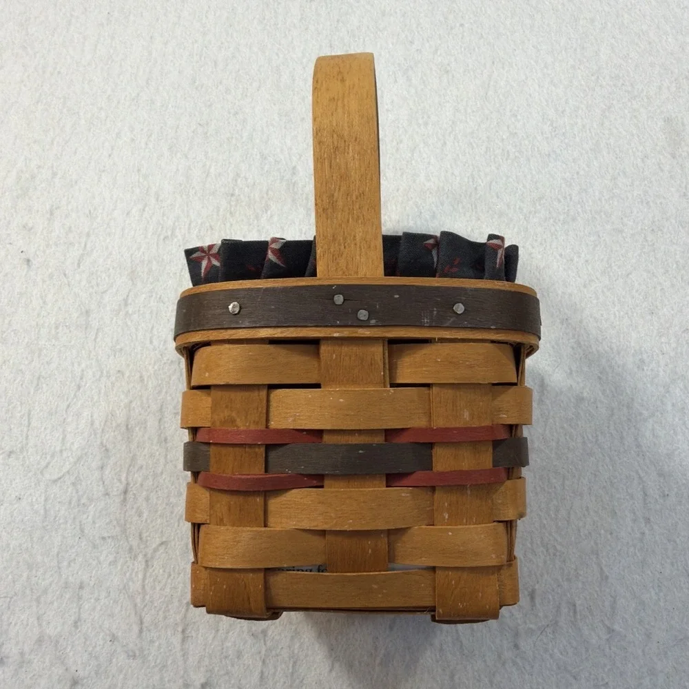 Longaberger 1993 Inaugural Basket with Liner and Protector